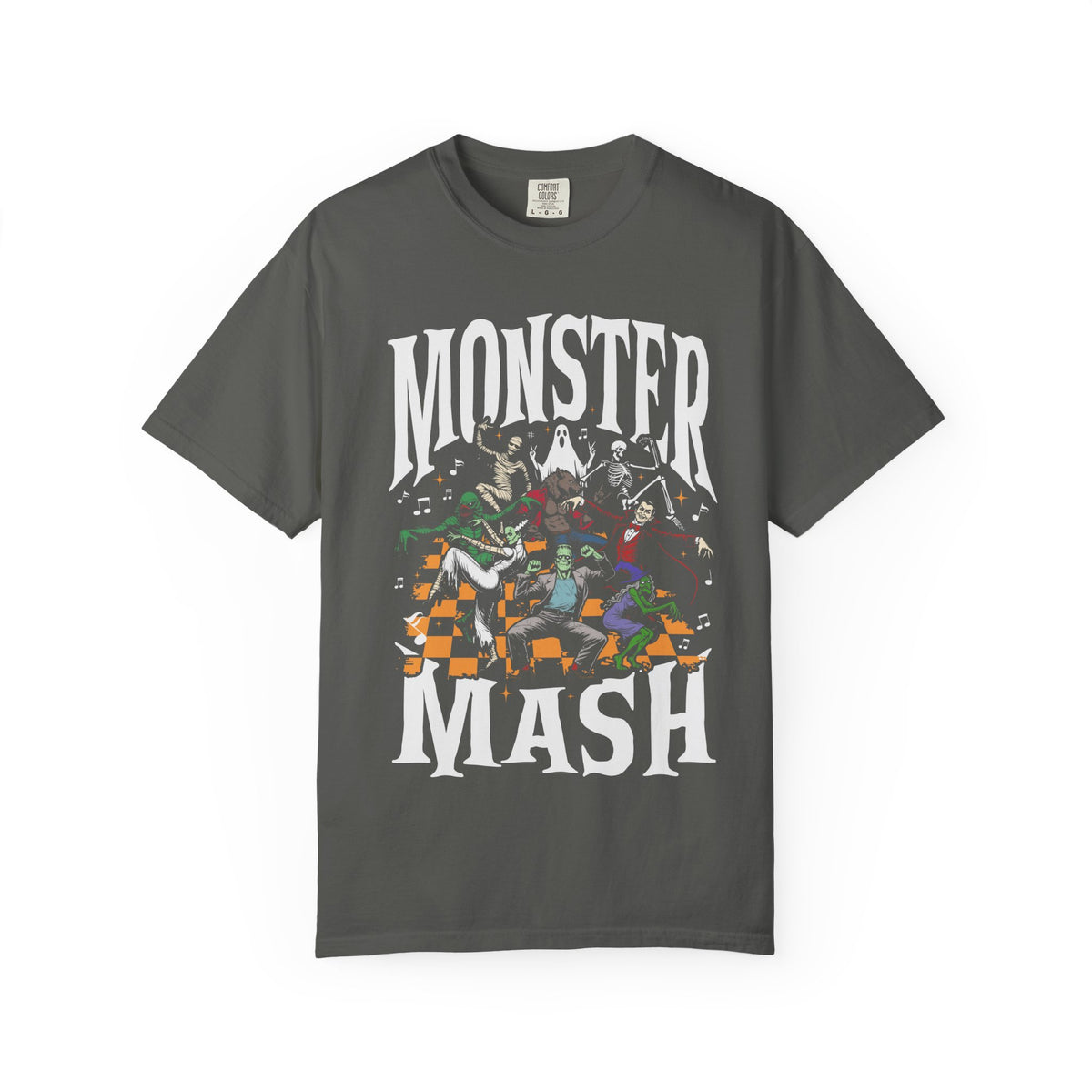 Monster Mash Halloween T-Shirt — Retro Haunted Dance Party Tee
