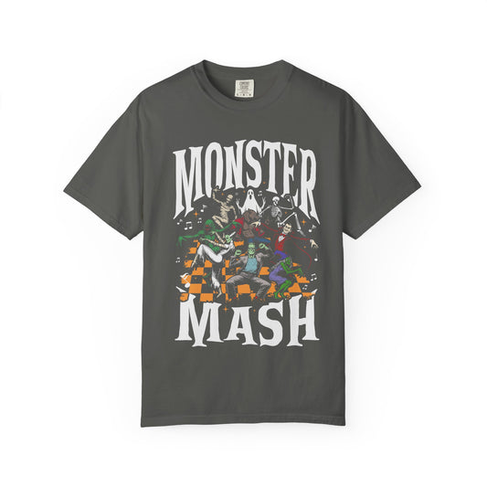 Monster Mash Halloween T-Shirt — Retro Haunted Dance Party Tee