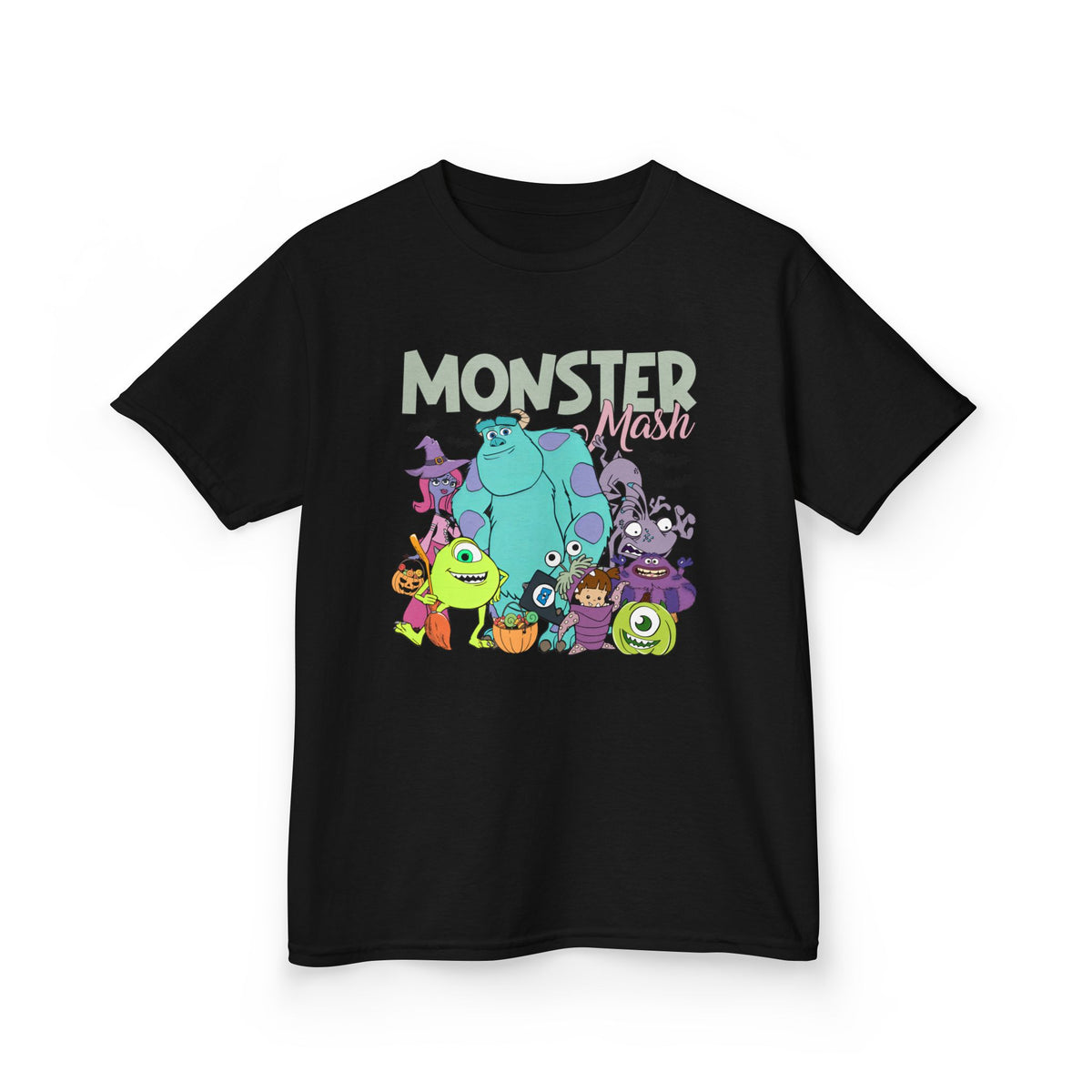 Kids Monster Crew T-Shirt — Cute Cartoon Monsters Graphic Tee